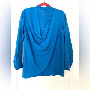Cedric Charlier Silk Shirt, size 4